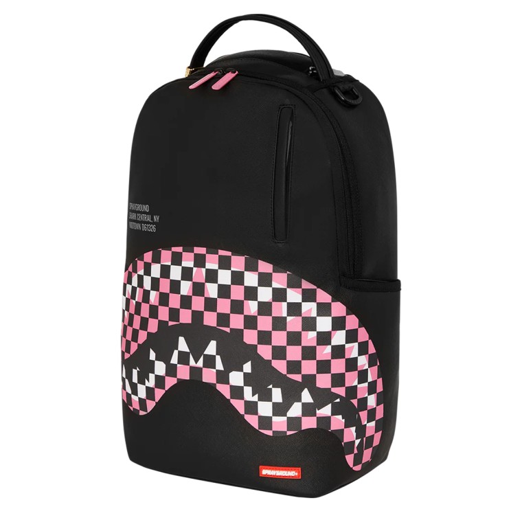 Zaino Sprayground Shark Central Breakup Check Sorbet