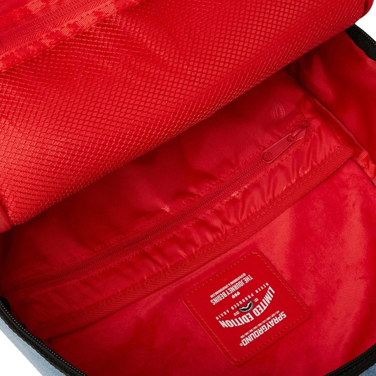 Zaino Sprayground Denim Shark Bite