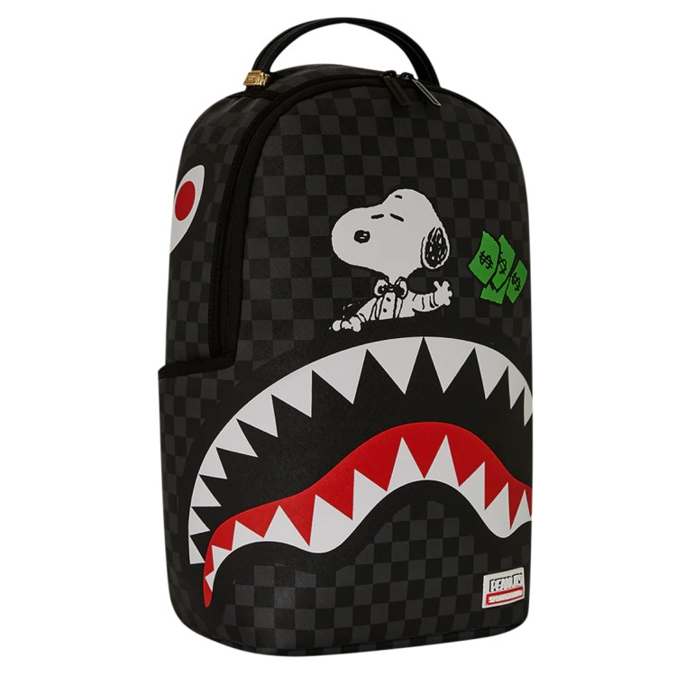 Zaino Sprayground Snoopy top Shark money