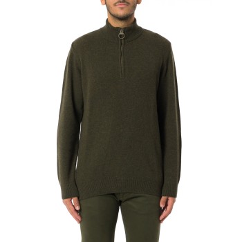 Maglia con mezza zip Barbour Holden