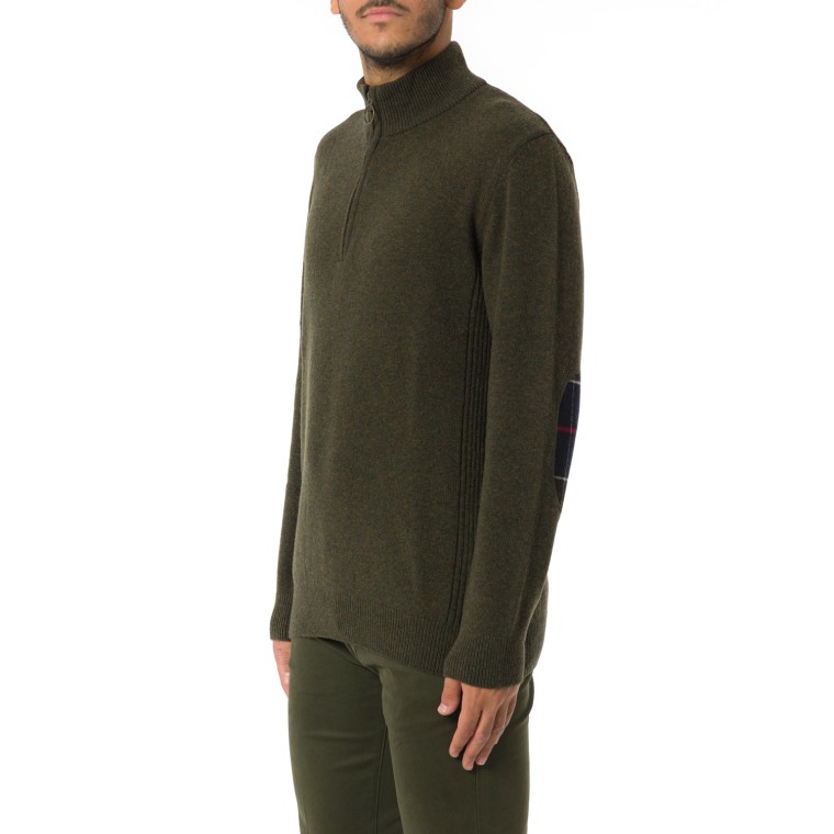 Maglia con mezza zip Barbour Holden