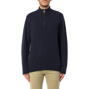 Maglia con mezza zip Barbour Holden
