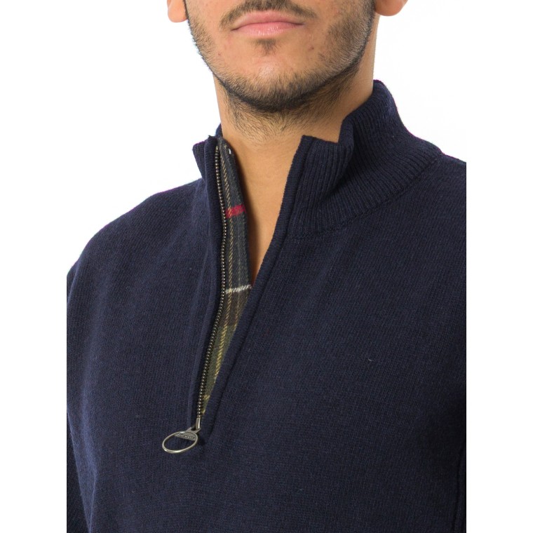 Maglia con mezza zip Barbour Holden