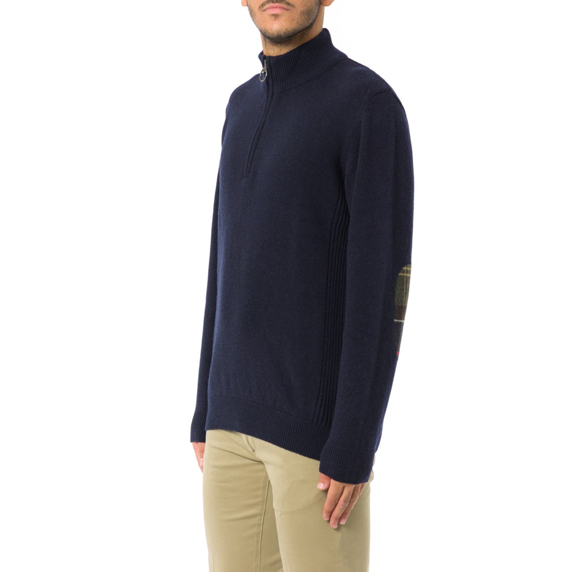 Maglia con mezza zip Barbour Holden