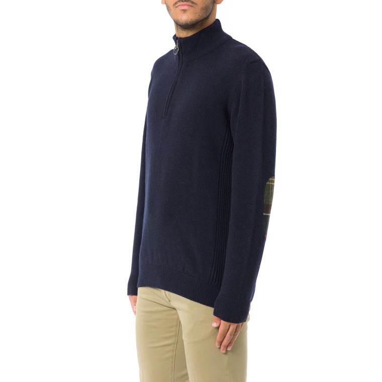 Maglia con mezza zip Barbour Holden