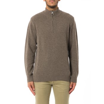 Maglia con mezza zip Barbour Holden
