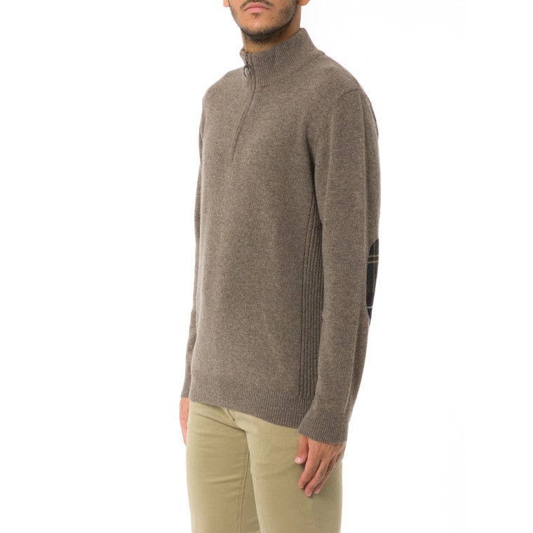 Maglia con mezza zip Barbour Holden