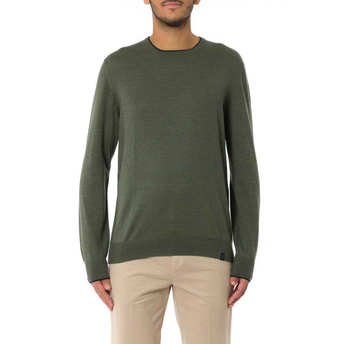 Maglia girocollo in lana Fay