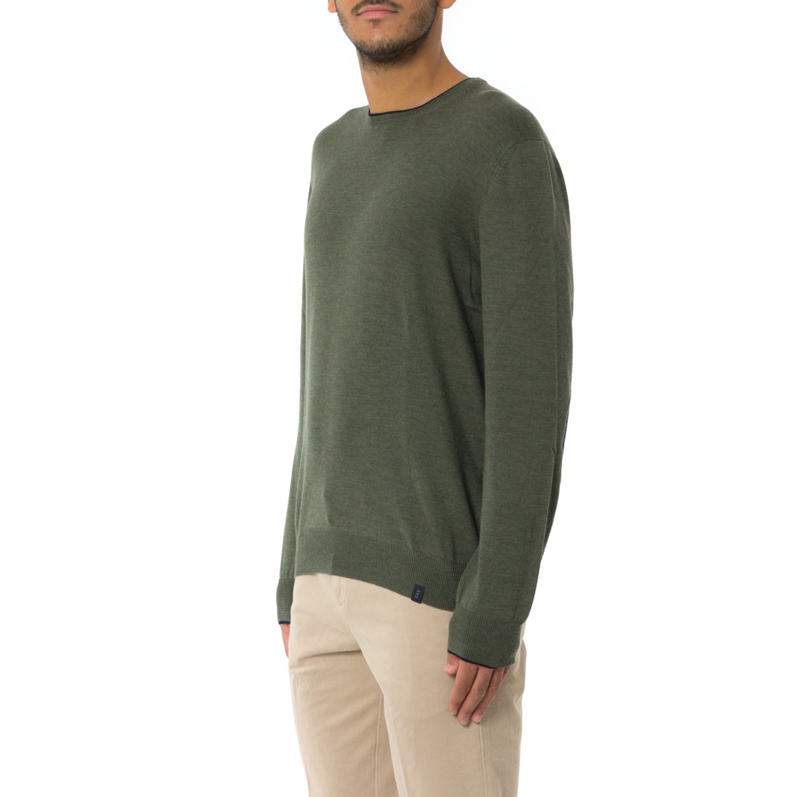 Maglia girocollo in lana Fay