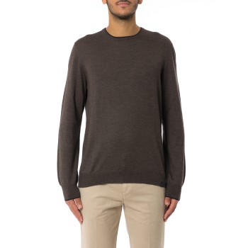 Maglia girocollo in lana Fay