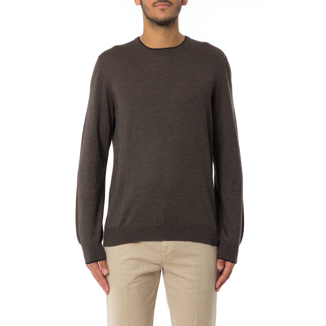 Maglia girocollo in lana Fay