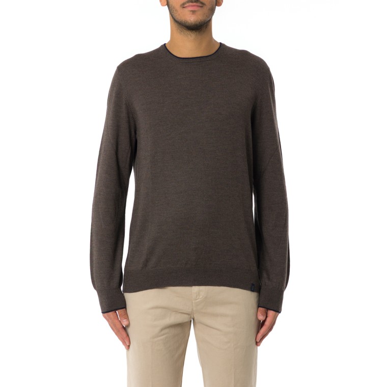 Maglia girocollo in lana Fay