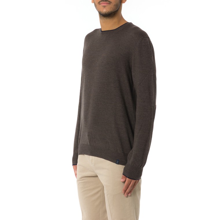 Maglia girocollo in lana Fay