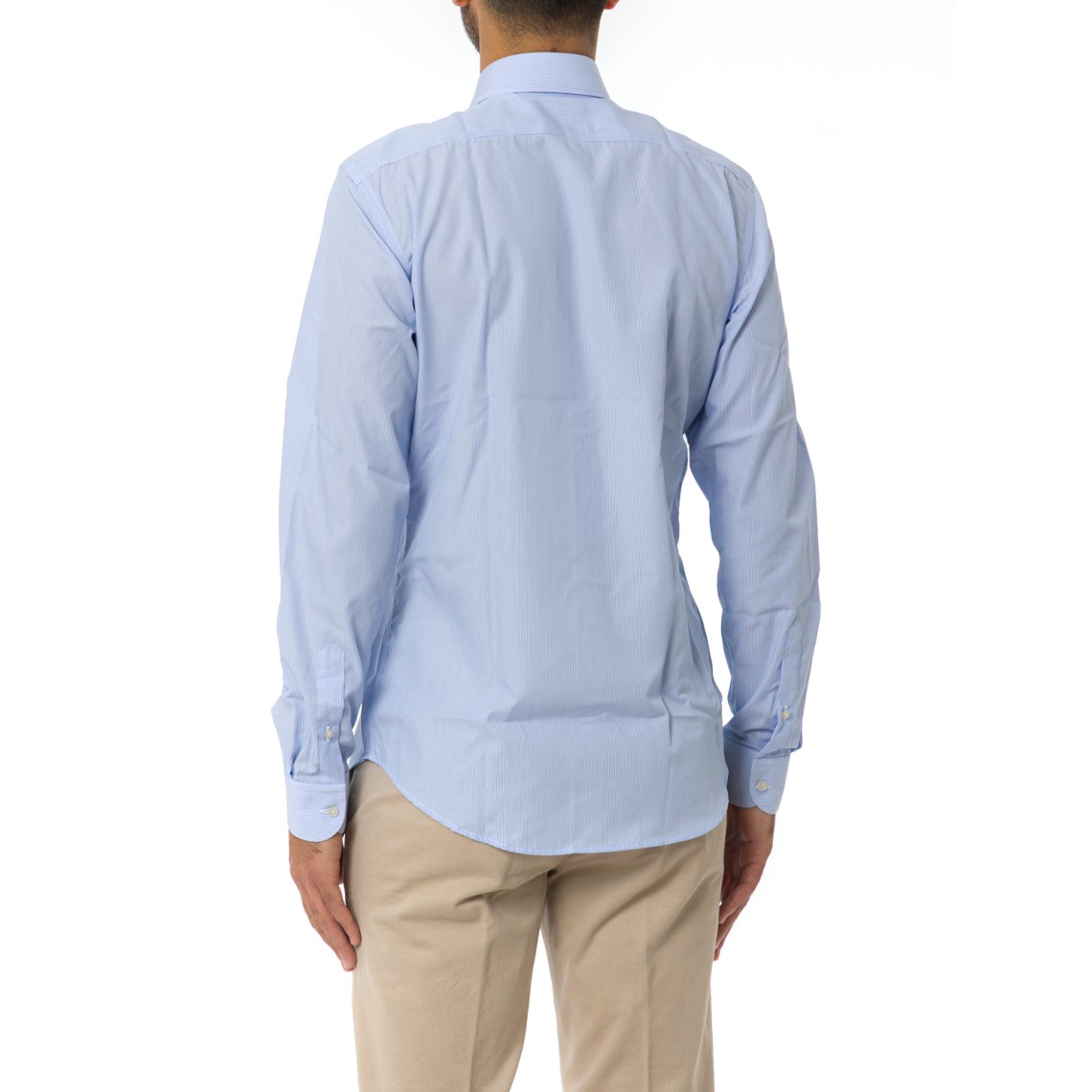 Camicia Travel Regular in Cotone Fay