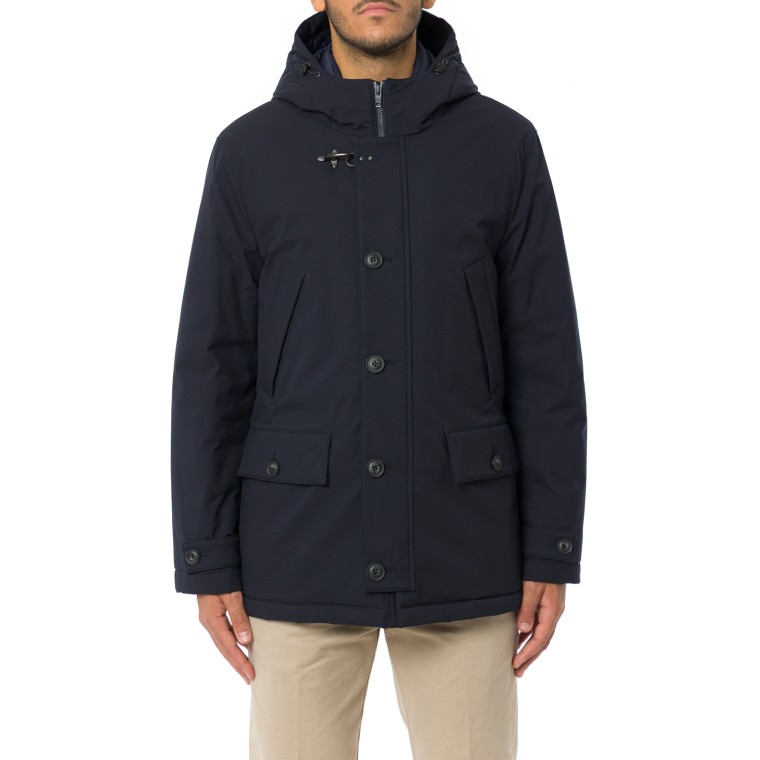 Parka Corto in Gabardine Tecnico Fay