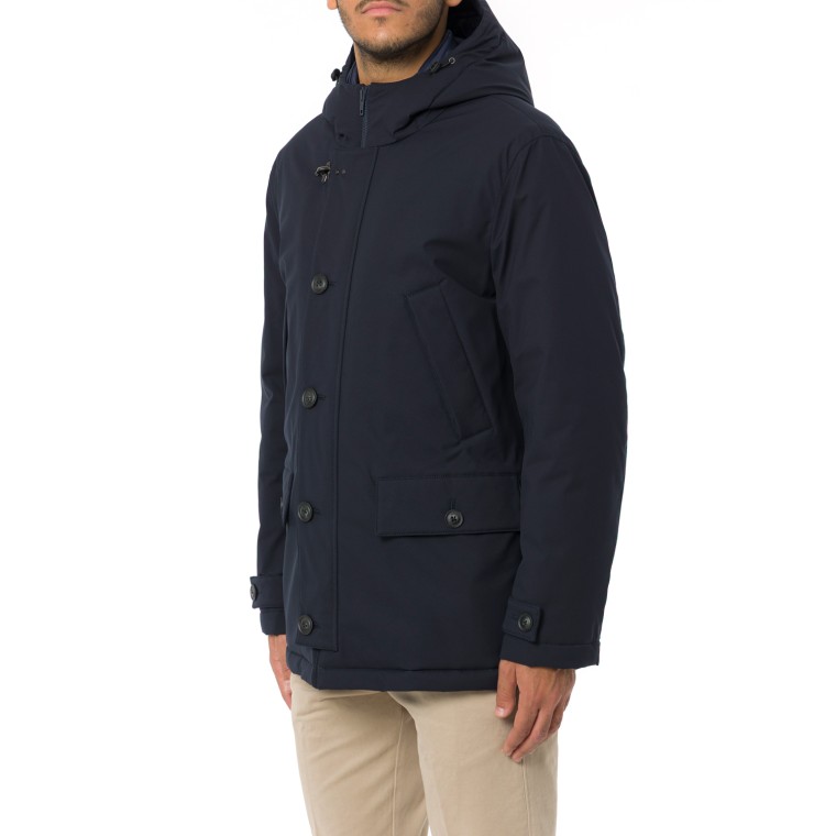 Parka Corto in Gabardine Tecnico Fay