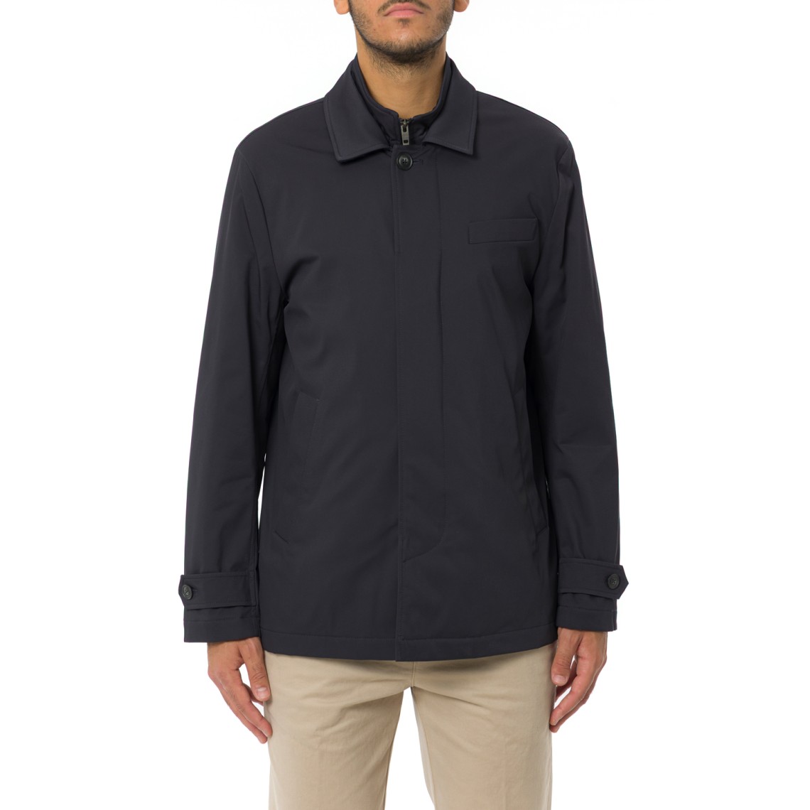 Morning Coat Corto in Gabardine Tecnico Fay