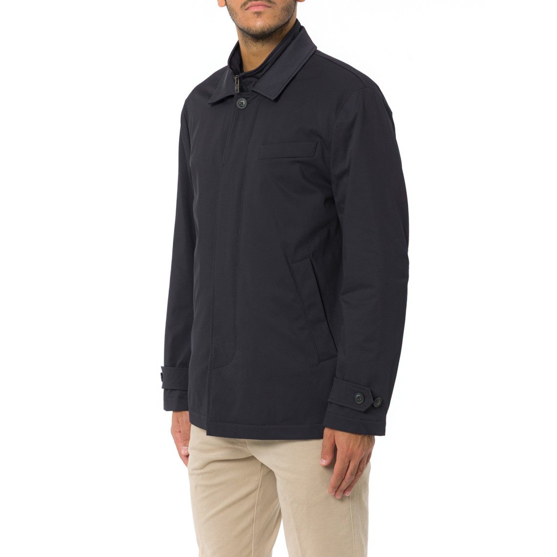 Morning Coat Corto in Gabardine Tecnico Fay