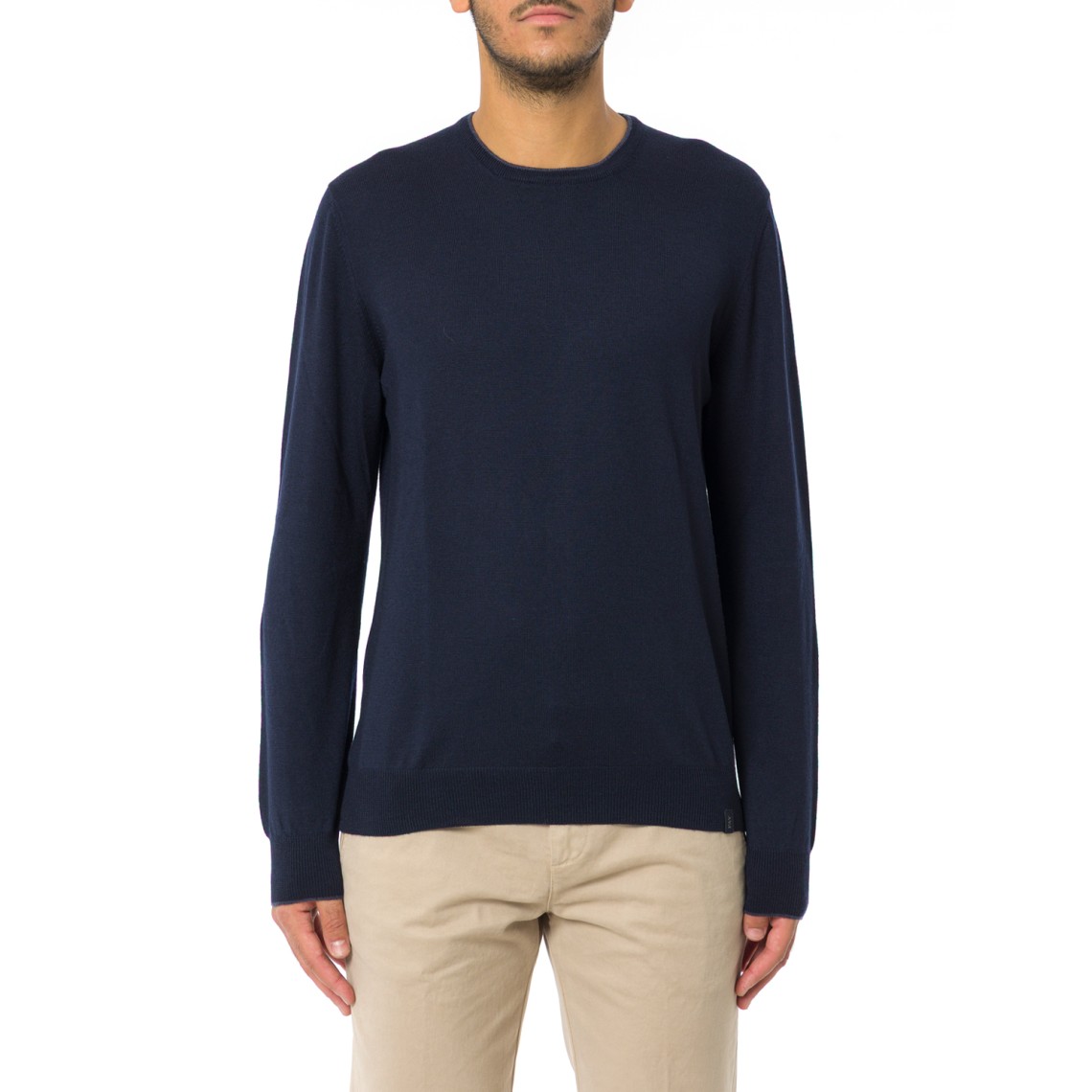 Maglia girocollo in lana Fay