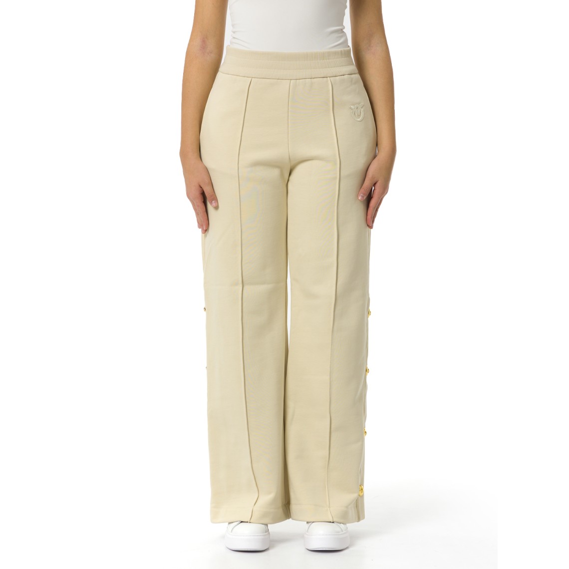 Pantalone a palazzo Pinko in jersey