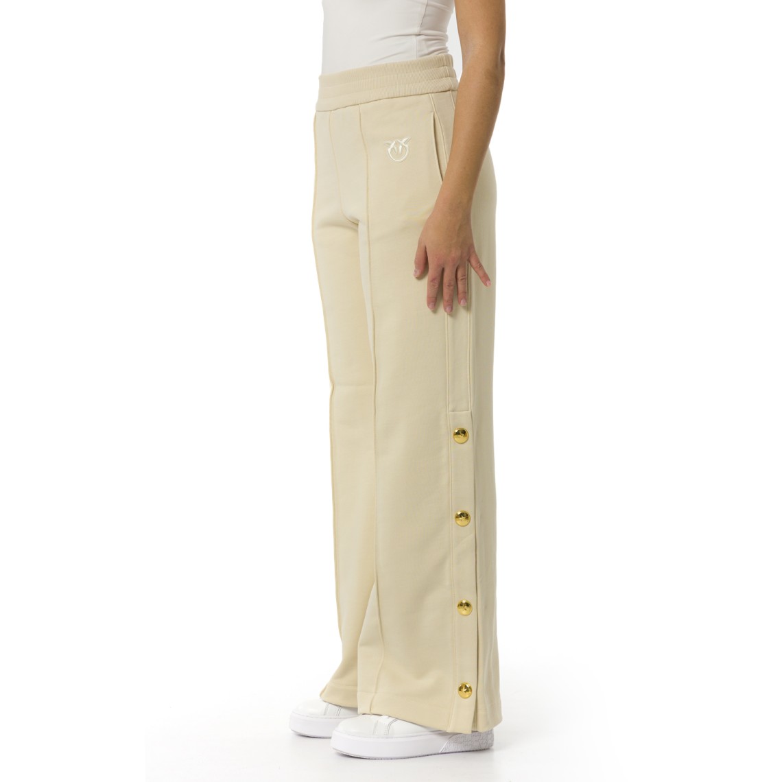 Pantalone a palazzo Pinko in jersey