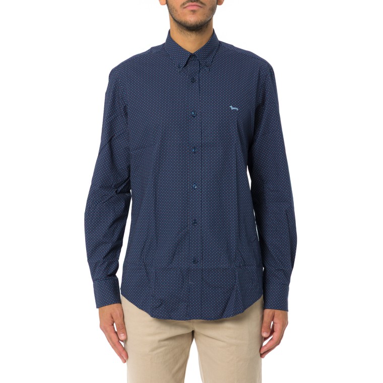 Camicia Con Motivo Cravatteria Harmont & Blaine