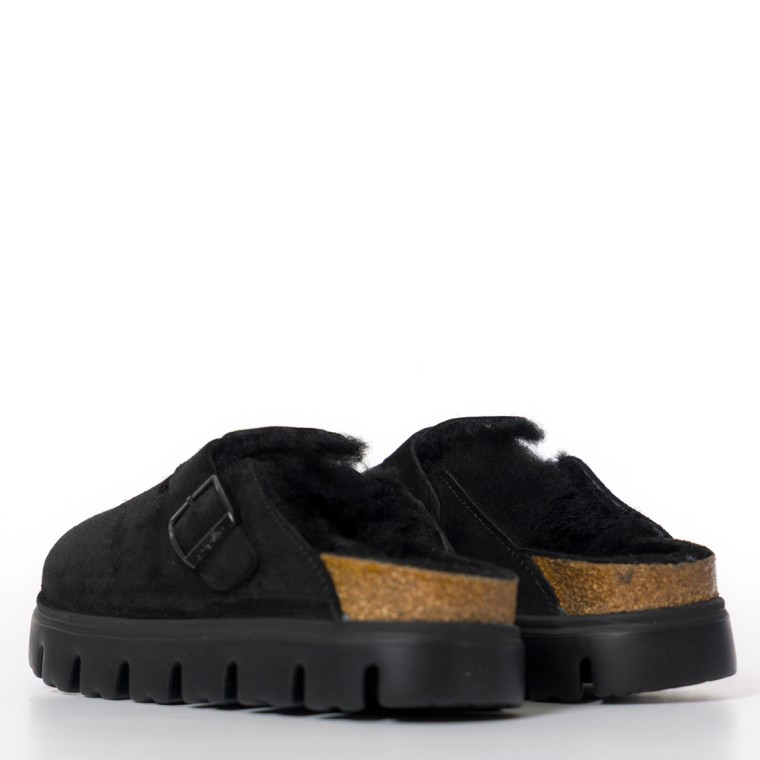 Sabot Boston PAP Chunky Shearling Birkenstock