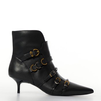 Tronchetti con cinturini e logo Love Birds  Pinko Gloria 08