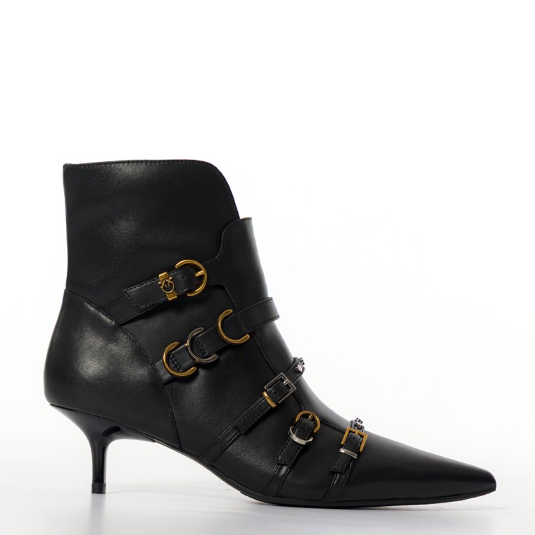 Tronchetti con cinturini e logo Love Birds  Pinko Gloria 08