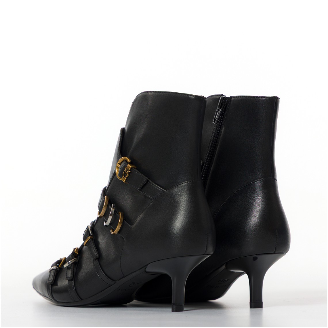 Tronchetti con cinturini e logo Love Birds  Pinko Gloria 08