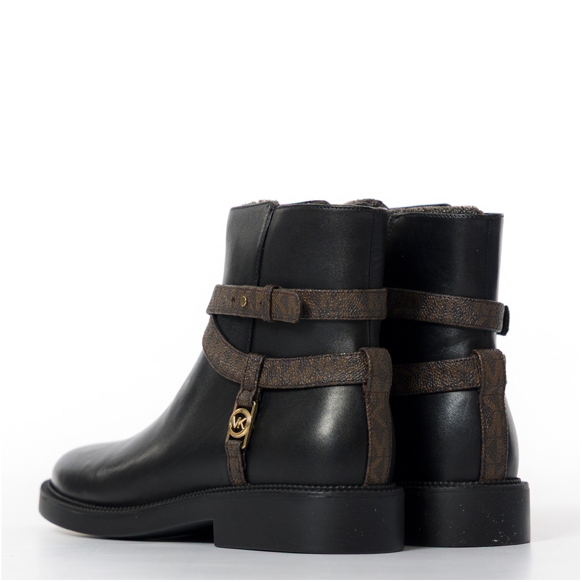 Stivaletti Abigail in pelle con logo Michael Kors