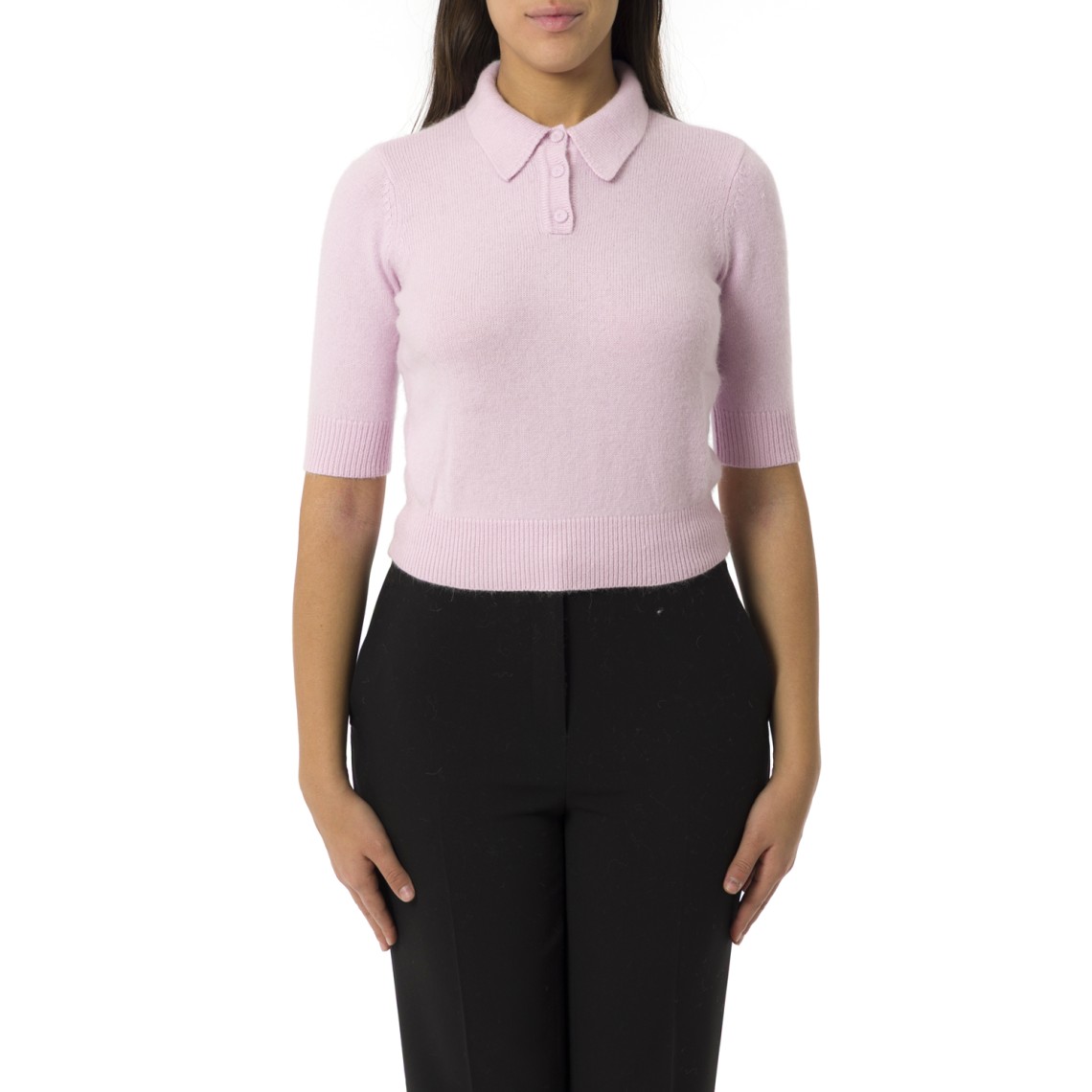 Polo in misto lana Twinset