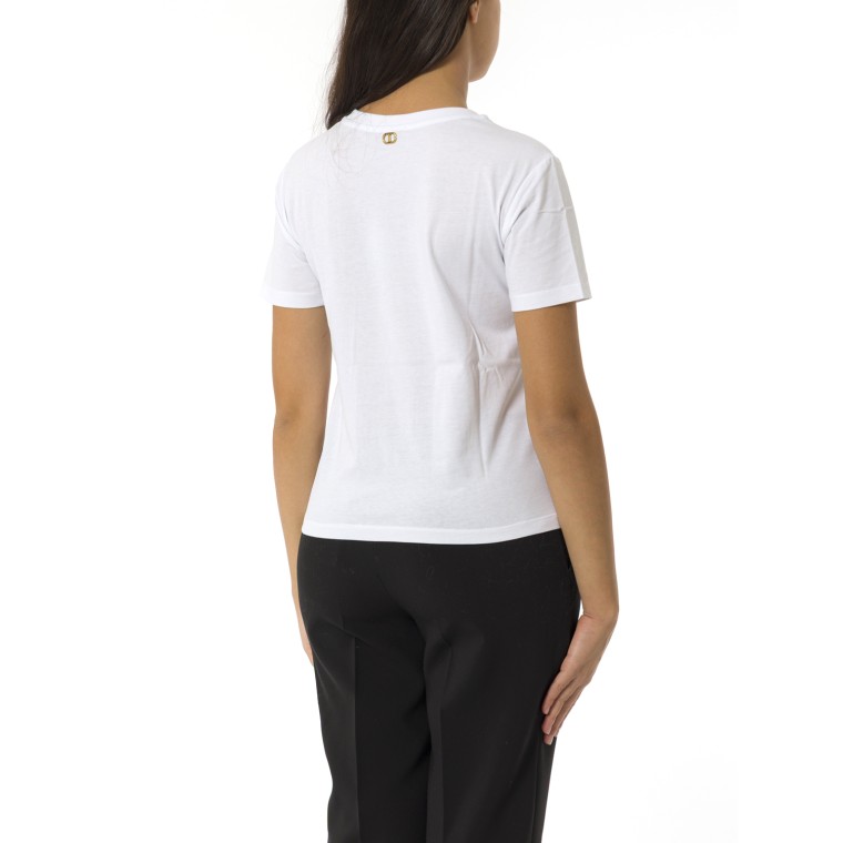 T-shirt con fioccoTwinset