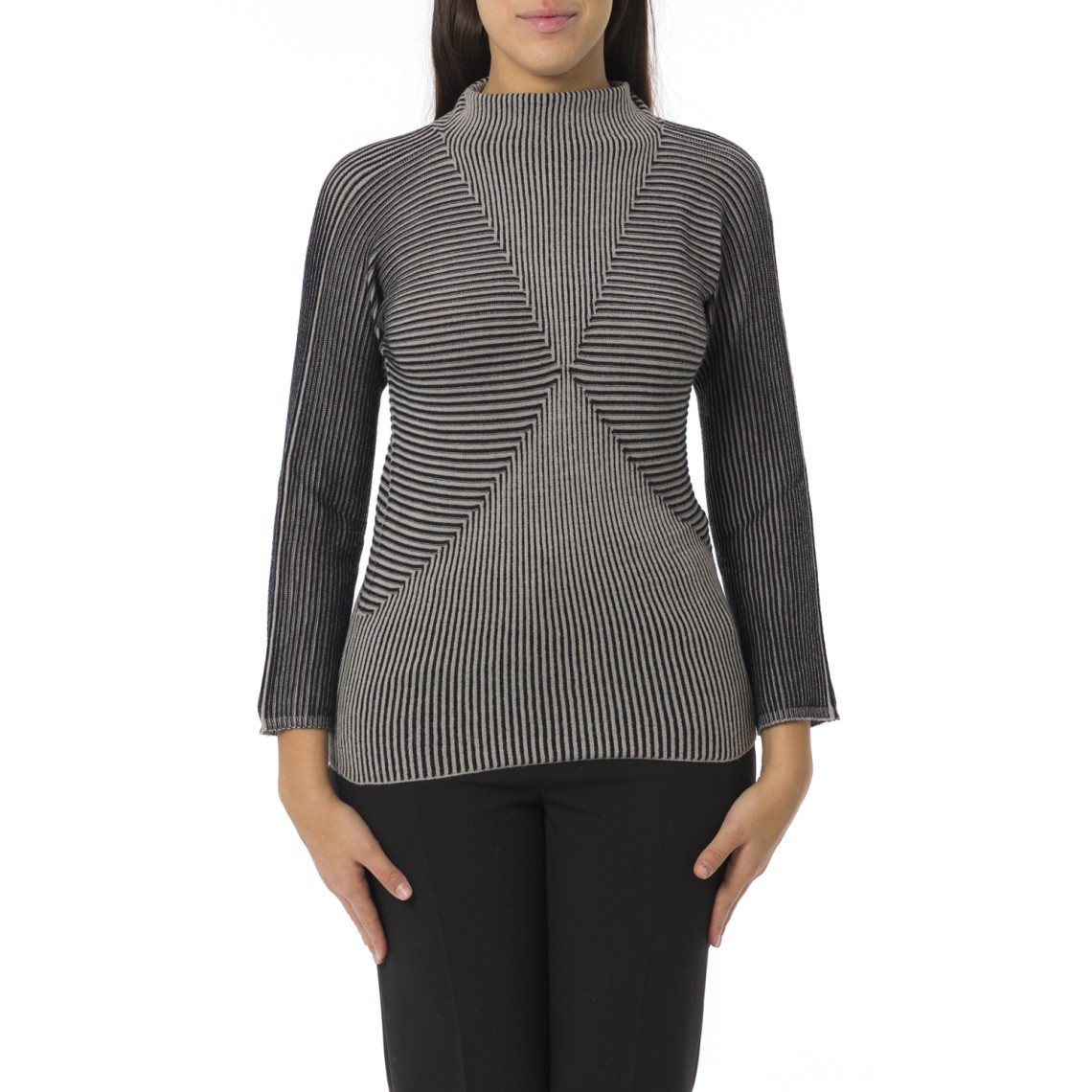 Lupetto a righe Emporio Armani