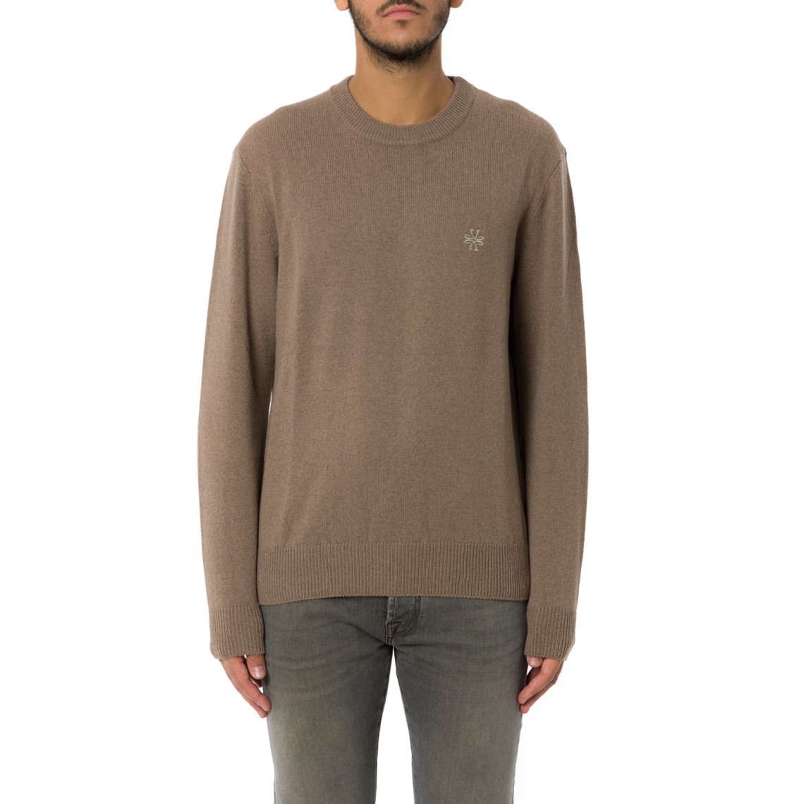 Maglia girocollo Jacob Cohen in lana cashmere