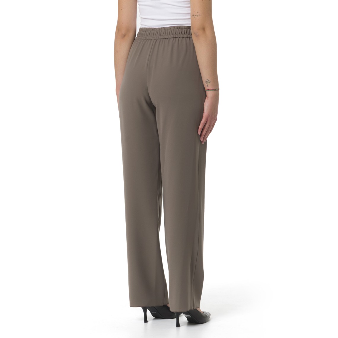 Pantaloni con pinces Emporio Armani