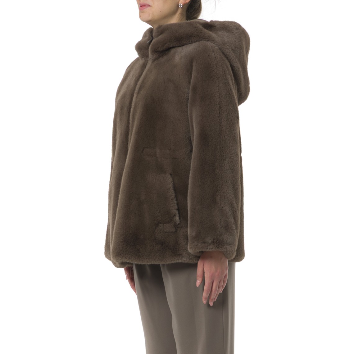 Blouson reversibile con cappuccio Emporio Armani