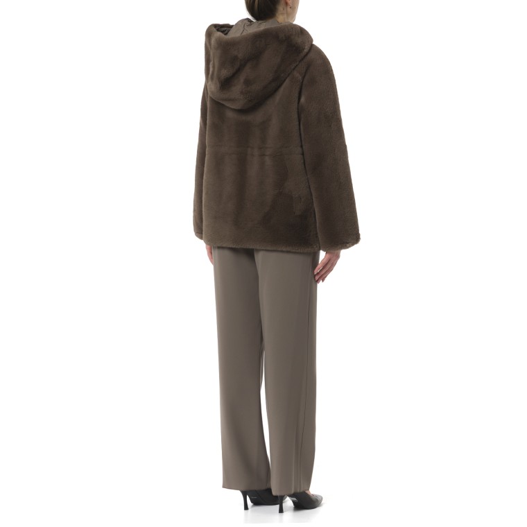 Blouson reversibile con cappuccio Emporio Armani