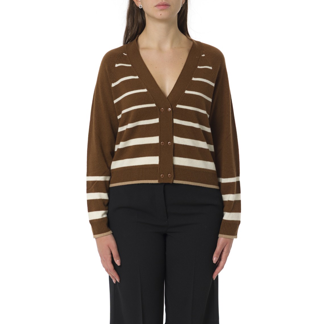 Cardigan in lana e cashmere Pennyblack