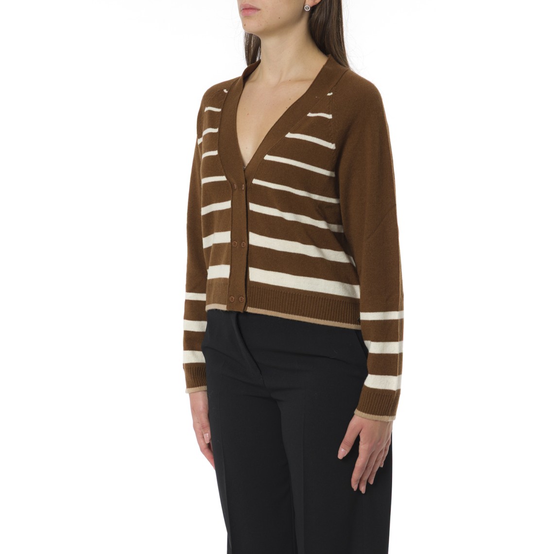 Cardigan in lana e cashmere Pennyblack