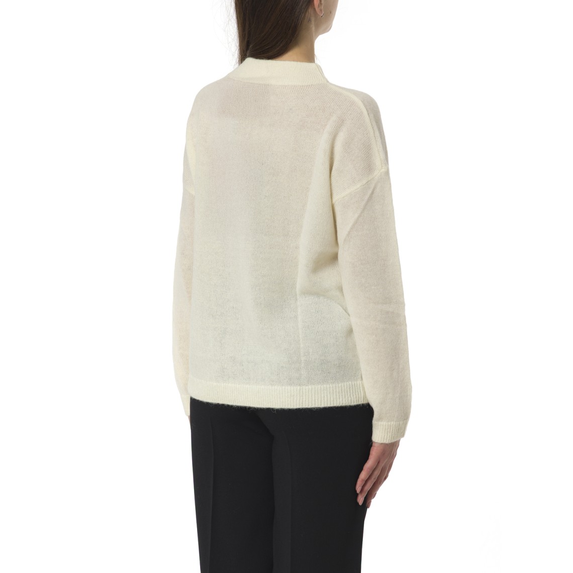 Maglia in misto alpaca con strass Pennyblack