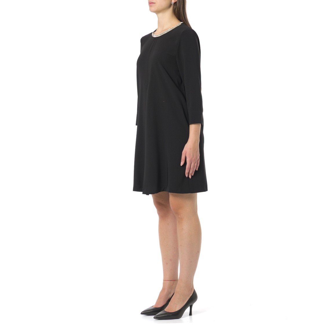 Abito in cady con strass Pennyblack