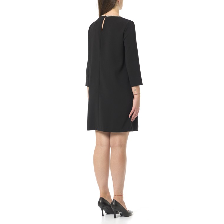 Abito in cady con strass Pennyblack