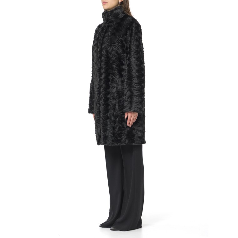 Cappotto in materiale morbido Pennyblack