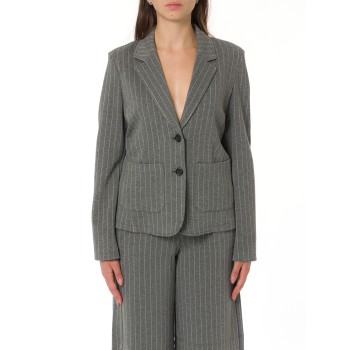 Giacca in jersey gessato Pennyblack