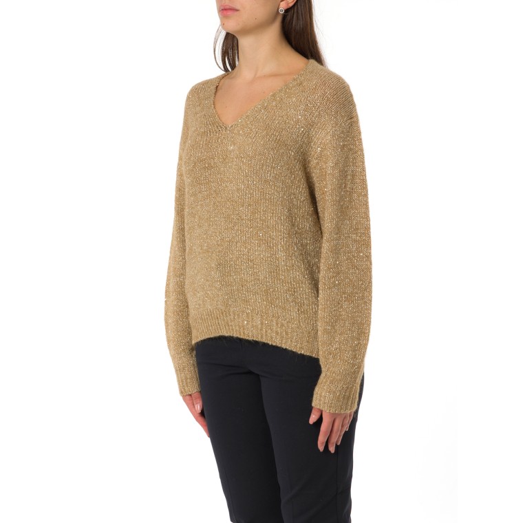 Maglia con micro-paillettes Pennyblack