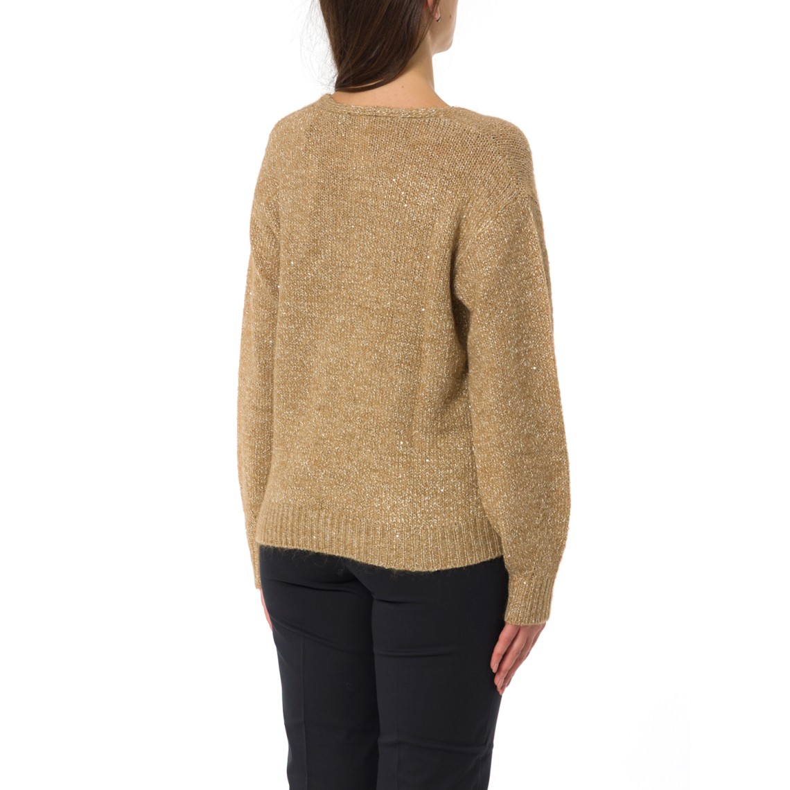 Maglia con micro-paillettes Pennyblack