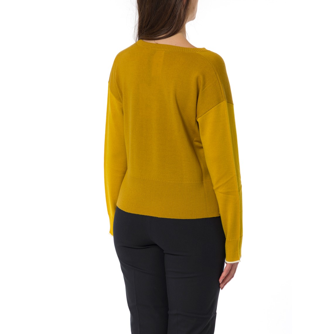 Maglia con scollo a V e spacchi Pennyblack
