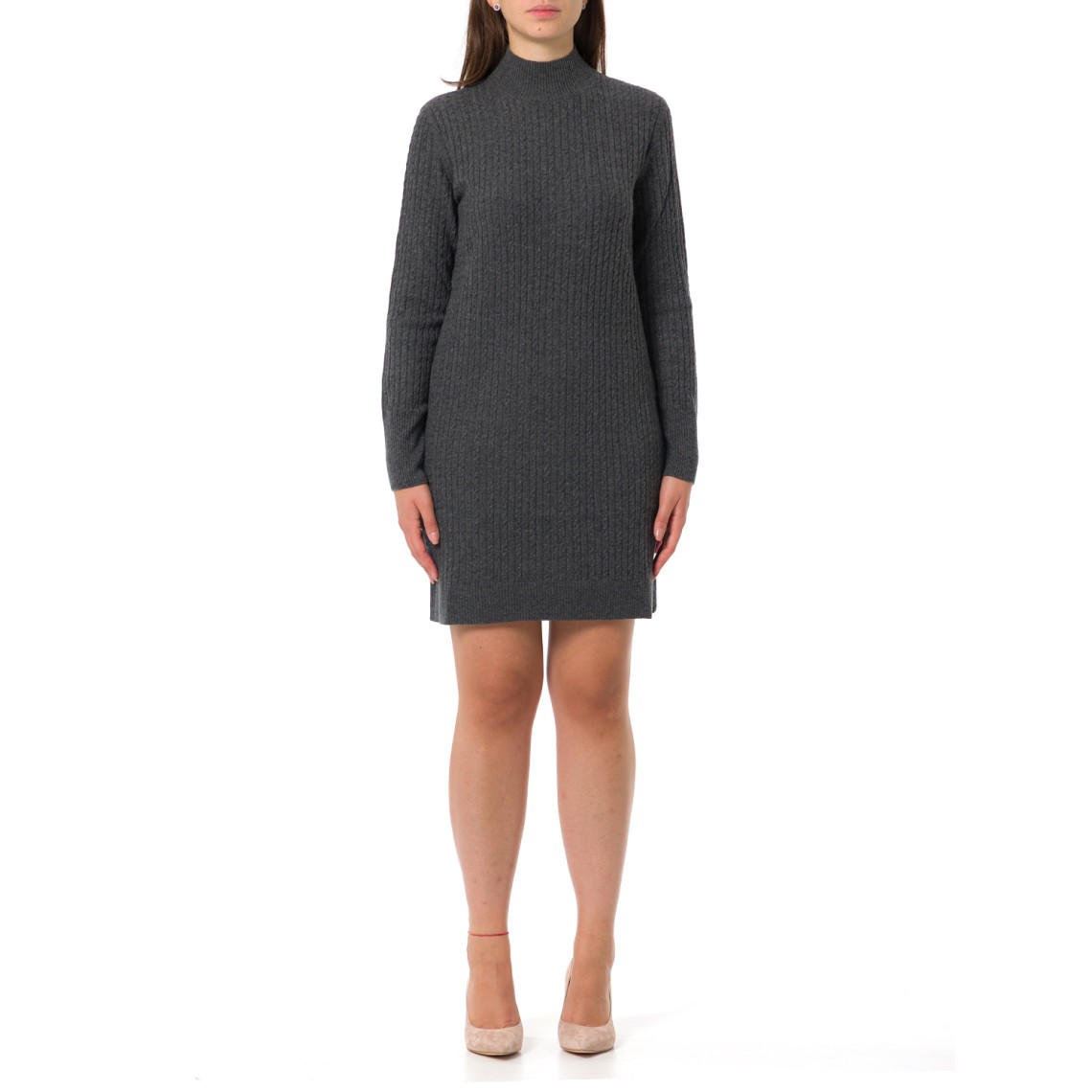 Abito in maglia a trecce Pennyblack