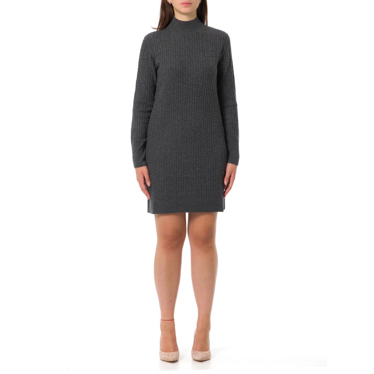 Abito in maglia a trecce Pennyblack